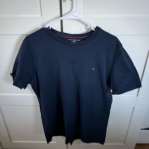 Tommy Hilfiger Blue Short Sleeve Tee Classic Design